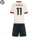l-p M.Salah-11-Away-25-26-Kids-Football-Kit-back-view