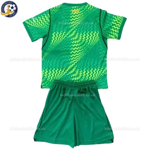 Barcelona Goalkeeper Kids Kit 26_27-back view-green