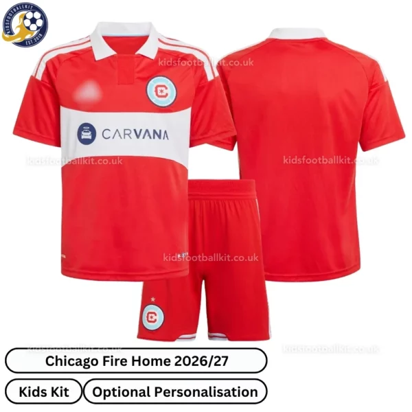 Chicago Fire 26_27 Home Kids Kit-over view