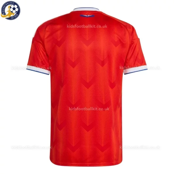 Chile Home Men Football Shirt 2026-back view