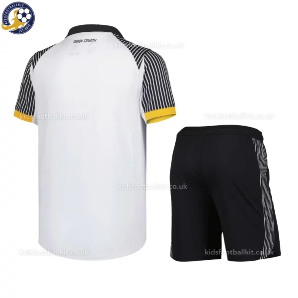Derby Country Home Kids Football Kit 25_26-back view