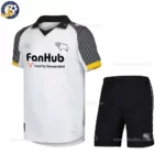Derby Country Home Kids Football Kit 25_26-front view