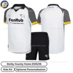 Derby County Home Kids Football Kit 25_26-over view