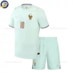 France Away Kids Kit 2026-front view- MBAPPE 10