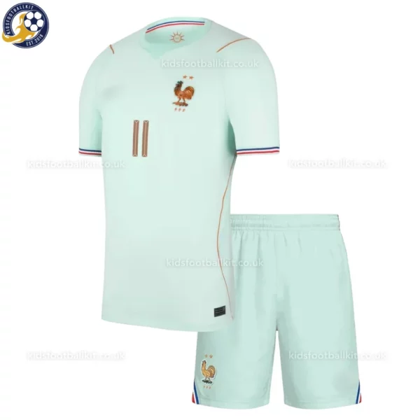 France Away Kids Kit 2026-front view-OLISE 11