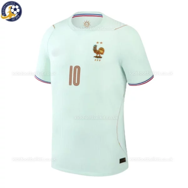 France Away Men Shirt 2026-front view- MBAPPE 10