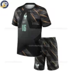 France Goalkeeper Kids Kit 2026-front view-black-MAIGNAN 16