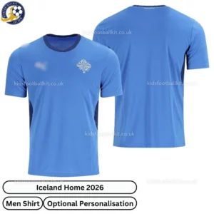 Iceland Home Men Football Shirt 2026-over view