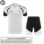 Juventus Training Men and Kids Kit 26_27-front view-white
