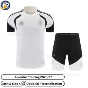 Juventus Training Men and Kids Kit 26_27-front view-white