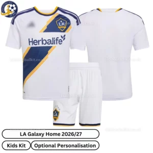 LA Galaxy 26_27 Home Kids Kit-over view