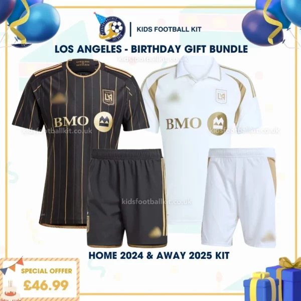 LAFC home 24 & away kid kit 25_26