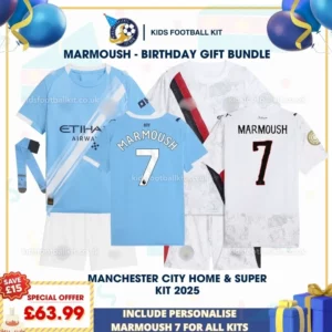 MARMOUSH 7 Manchester City Home+ Super kit 25