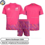 Mexico Goalkeeper Kids Football Kit 2026-over view