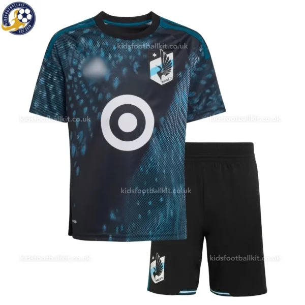 Minnesota United FC 26_27 Home Kids Kit-front view