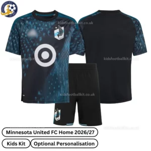 Minnesota United FC 26_27 Home Kids Kit-over view