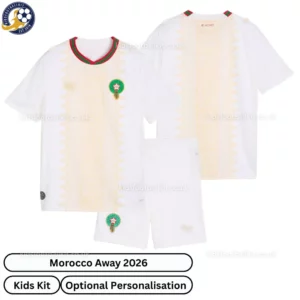 Morocco Away Kids Kit 2026-over view