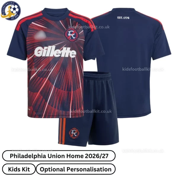 New England Revolution Home Kids Kit 26_27-over view