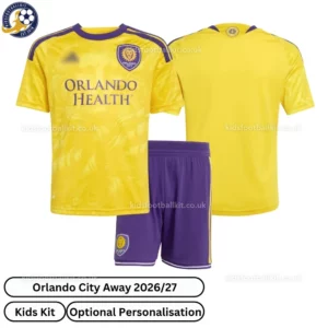 Orlando City 26_27 Away Kids Kit- over view