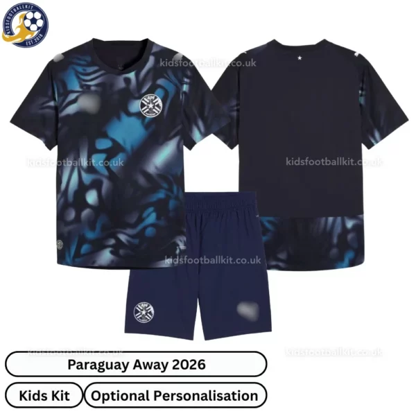 Paraguay Away Kids Kit 2026-over view