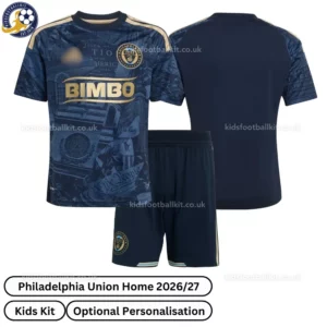 Philadelphia Union 26_27 Home Kids Kit-over view