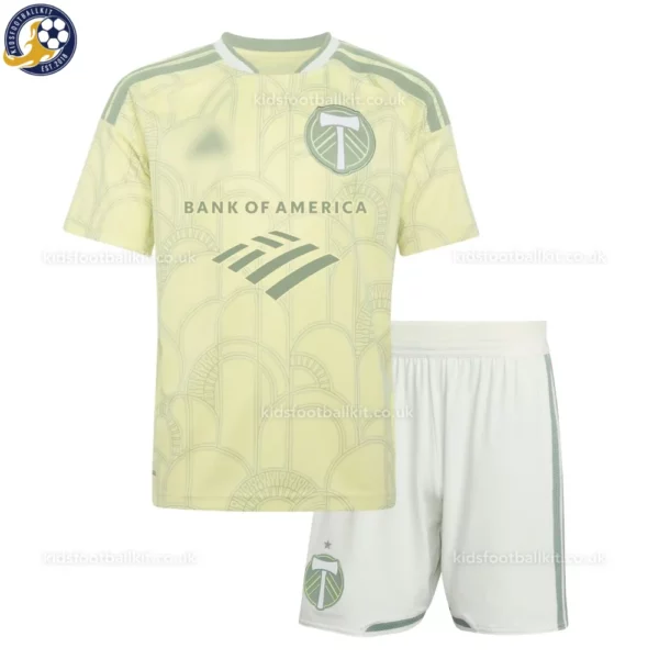 Portland Timbers 26_27 Away Kids Kit-front view