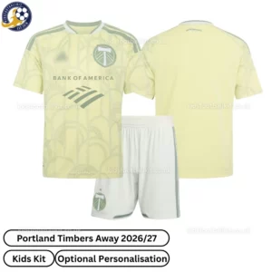 Portland Timbers 26_27 Away Kids Kit-over view