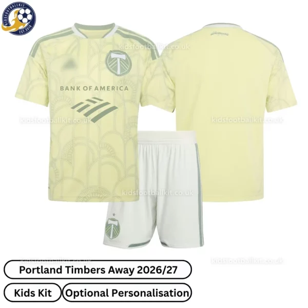 Portland Timbers 26_27 Away Kids Kit-over view