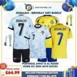 Portual Away & Al Nassr Home kit 2024 with socks