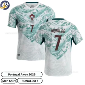 Portugal Away Men Football Shirt 2026_RONALDO 7 - over view