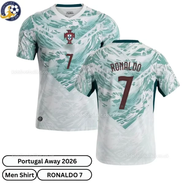 Portugal Away Men Football Shirt 2026_RONALDO 7 - over view