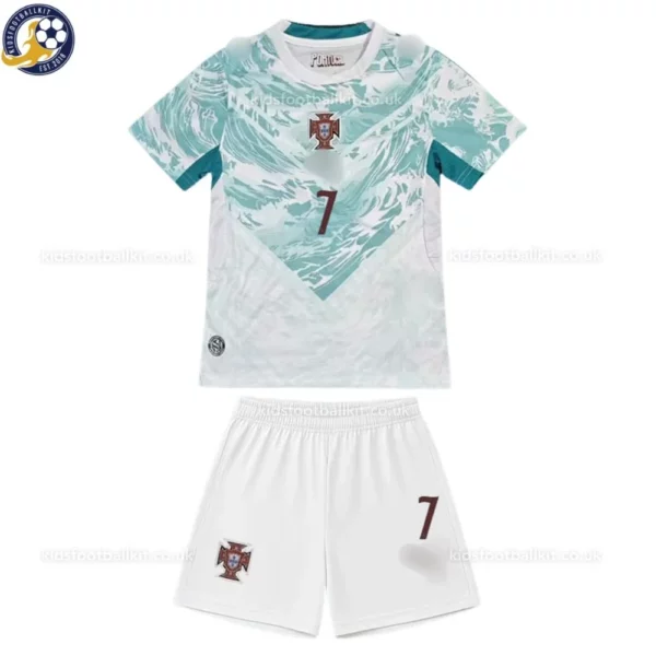Portugal RONALDO 7 Away Kids Football Kit 2026_RONALDO 7-frontview