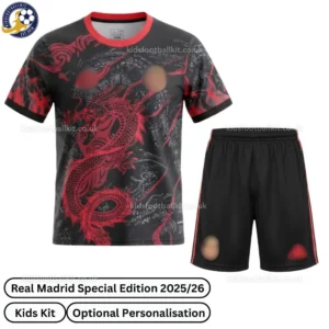 Real Madrid Special Edition Kids Football Kit 25_26-front view
