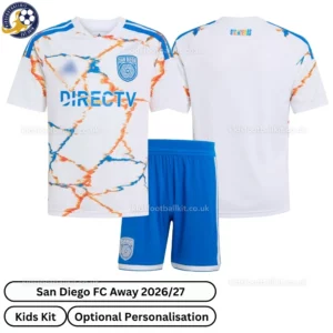 San Diego FC 26_27 Away Kids Kit-over view