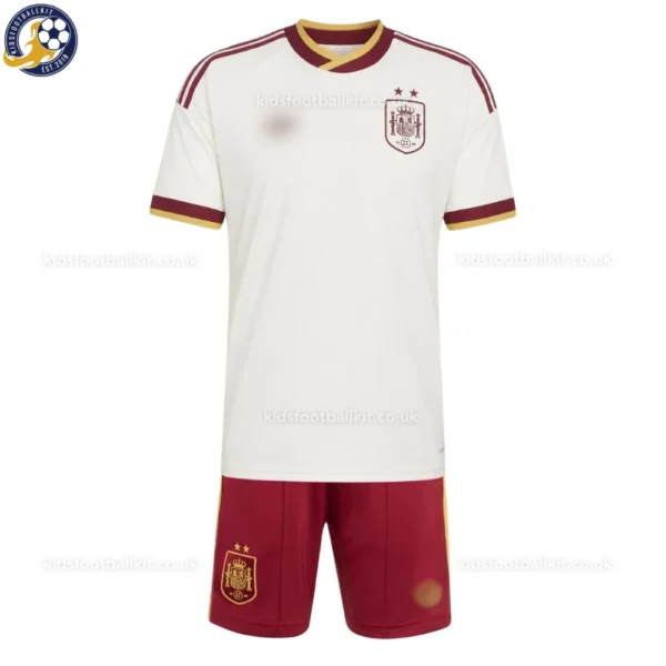 Spain away kids kit 26-front view-2 star