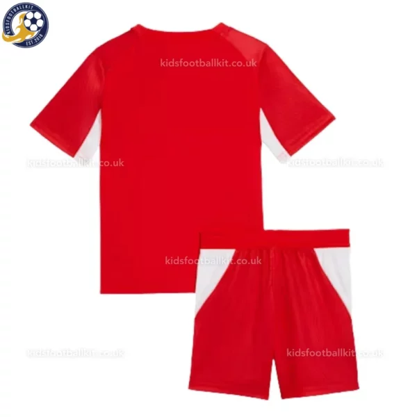 Switzerland Home Kids Football Kit 2026-back view