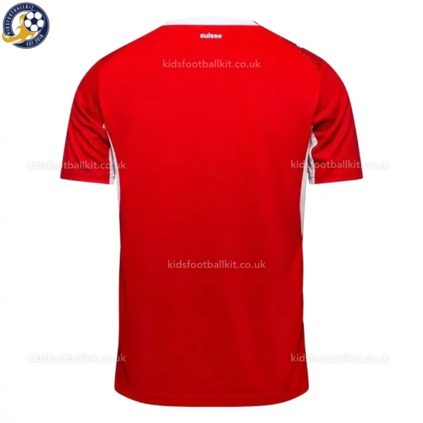 Switzerland Home Men Football Shirt 2026-back view