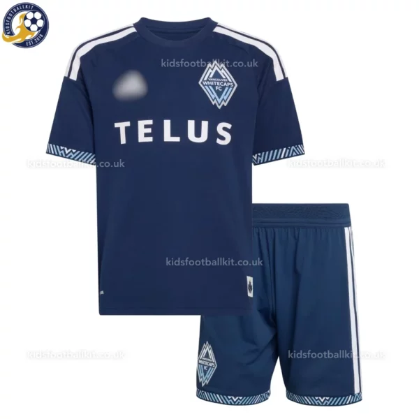 Vancouver Whitecaps 26_27 Away Kids Kit-front view