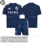 Vancouver Whitecaps 26_27 Away Kids Kit-over view