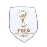 World Cup Champion Chestbadge 2022 white