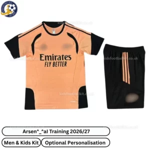 ar-snl training men and kids kit 26_27-front view-orange