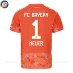 b-m goalkeeper kids kit 26_27-back view-orange-NEUER 1
