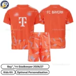 b-m goalkeeper kids kit 26_27-over view-orange