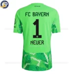 b-m goalkeeper kids shirt 26_27-back view-green-NEUER 1