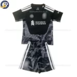 l-p goalkeeper men and kids kit 26_27-front view-black