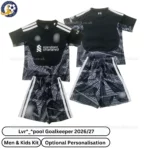 l-p goalkeeper men and kids kit 26_27-over view-black