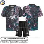 l-p prematch kids football kit 2026_27-over view