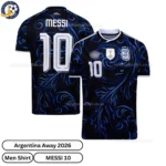 Argentina Away Men Shirt 2026-over view-MESSI 10