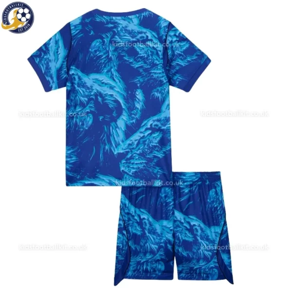 England Goalkeeper Kids Kit 2026-back view