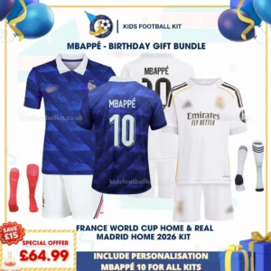 France Home & Real Madrid Home 2026 - MBAPPE 10-r